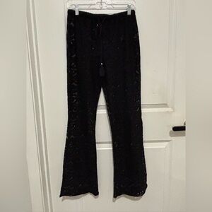 Miken Swim | lace split leg coverup | size S